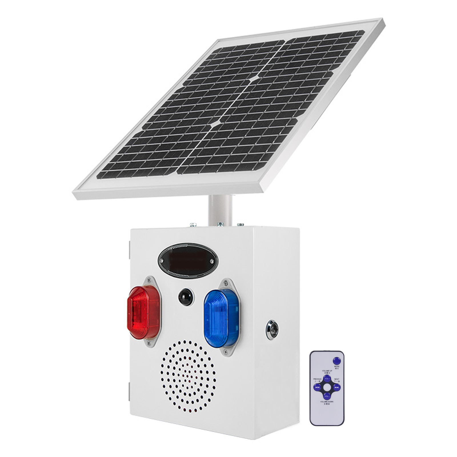 Alarm Siren Outdoor - YASONG – détecteur de mouvement solaire
