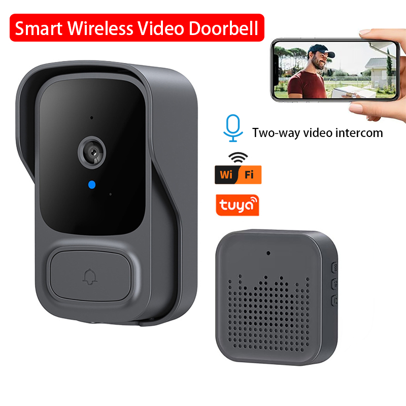 Home Security Doorbell Camera - Sonnette vidéo intelligente sans fil, caméra