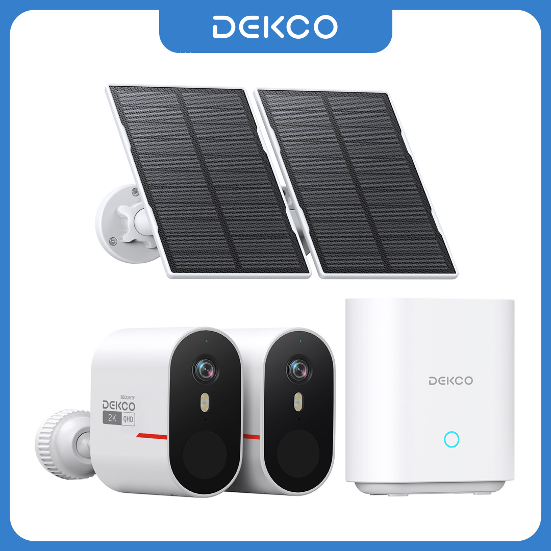 Home Security Network - Système de caméra solaire WiFi Dekco