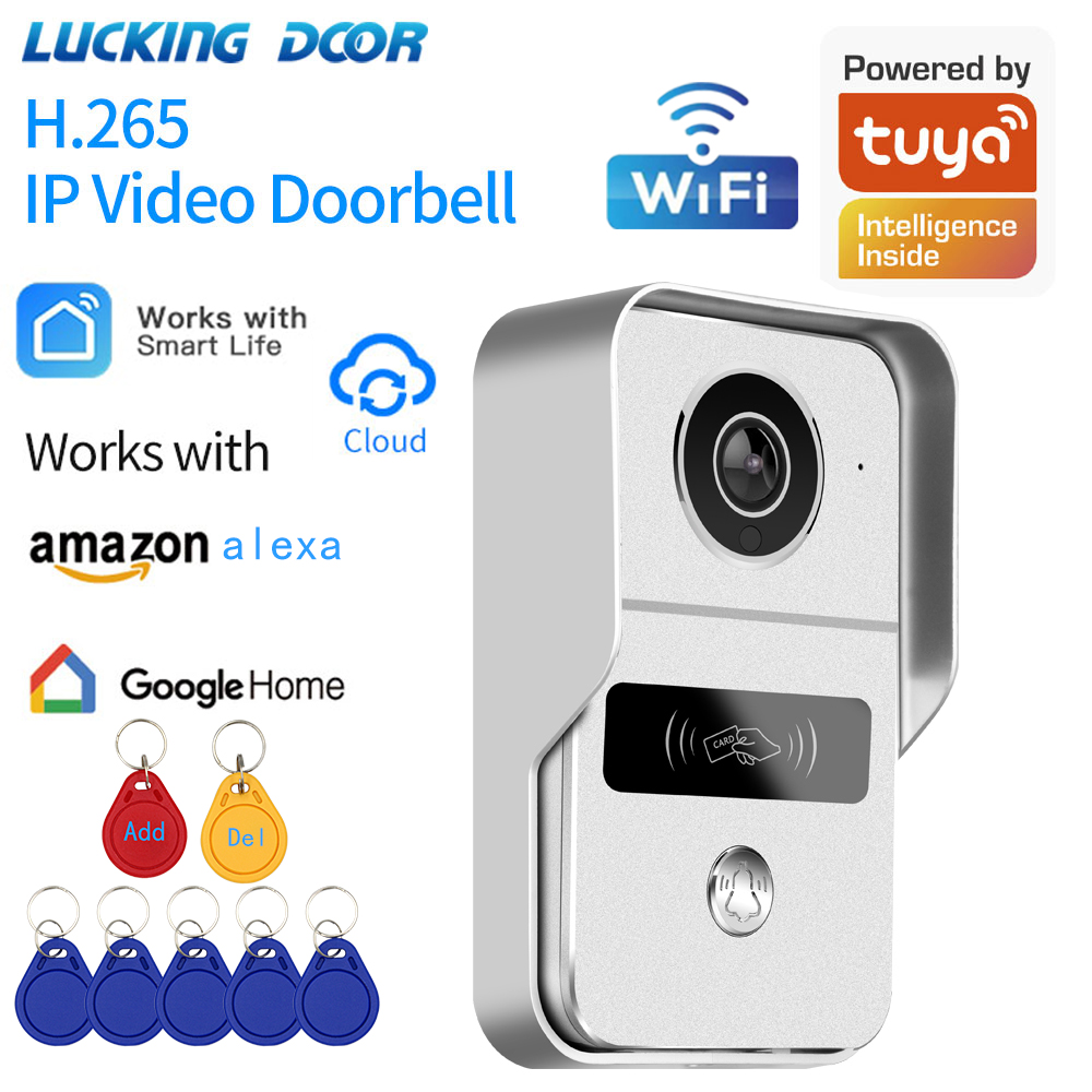 Home Security Doorbell Camera - Caméra de sonnette Tuya Smart 1080P,