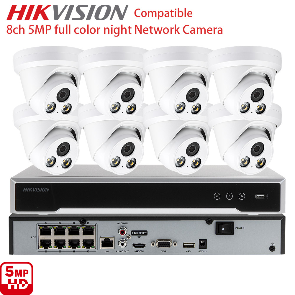 Home Security System Hikvision - Système de caméra de sécurité IP