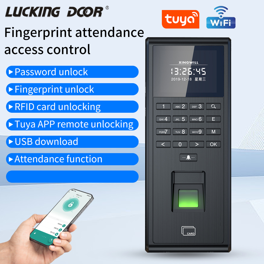 Home Security Network - Tuya Smart Biometric Fingerprint Heroes, Time