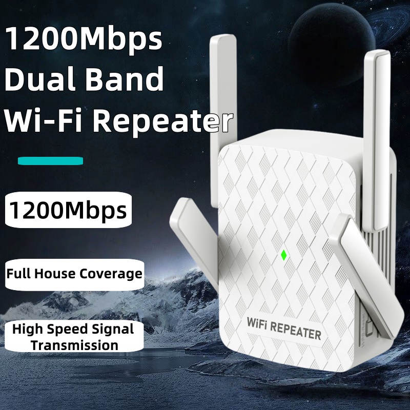 Home Security Network - 1200Mbps sans fil Wifi Extender Wifi