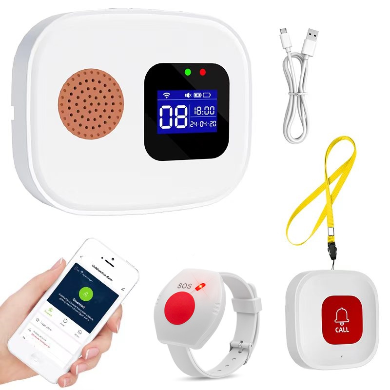 Home Security Network - Bouton d'appel d'urgence pour personnes âgées,