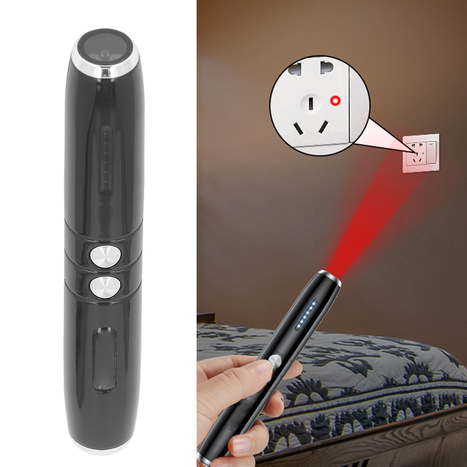Home Security Jammers - Intercepteur anti-enregistrement portable 5V, anti-GPS, anti-enregistrement