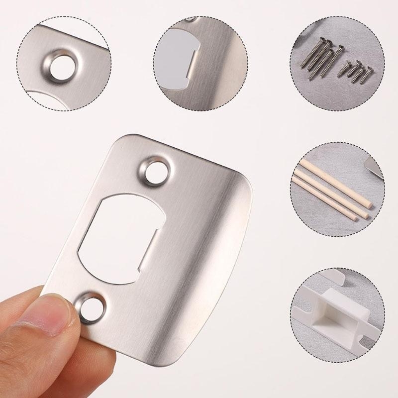 Home Security Upgrades - Ensemble plaques gâche porte, loquets serrure
