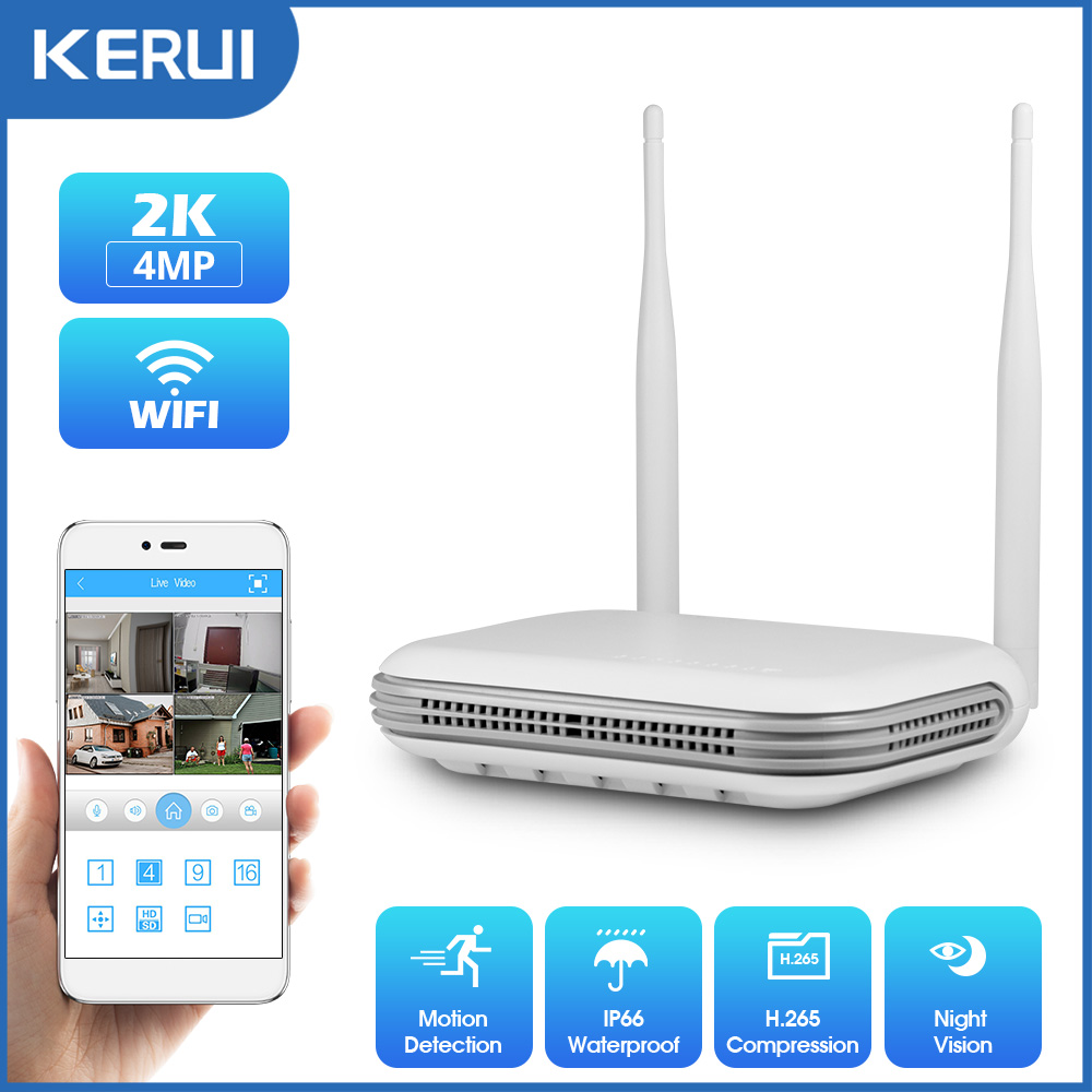 Nvr Kit 8 Channel - KERbiom2 K-Caméra de surveillance extérieure IP