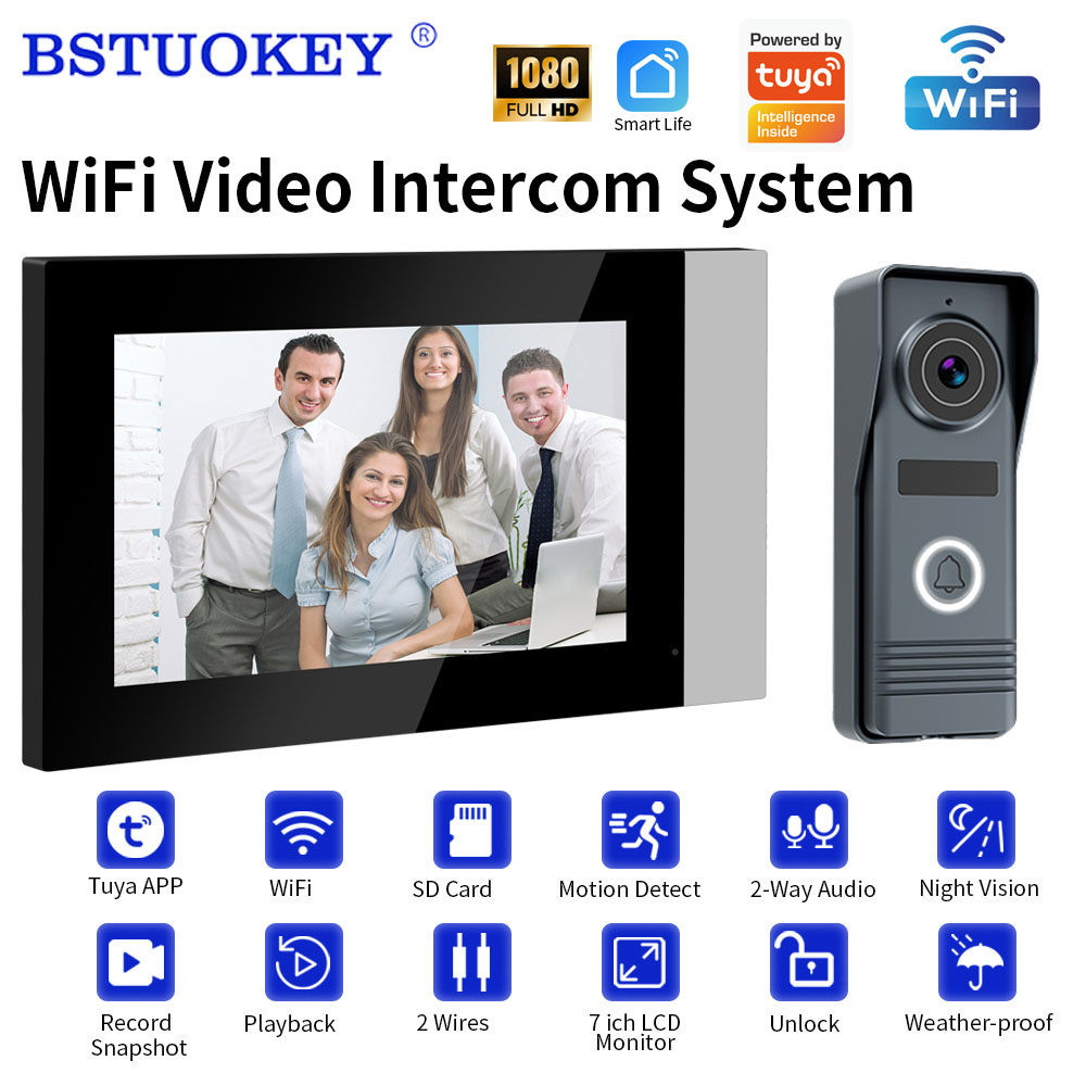 Interphone vidéo intelligent W - Home Security Doorbell Camera avis et prix
