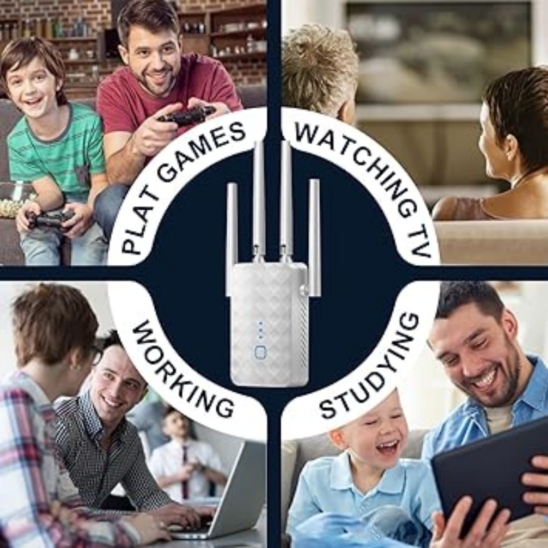 Répéteur WiFi double bande 120 - Home Security Network avis et prix