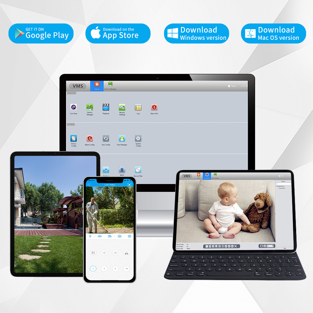 Kit de système de caméra de sé - Nvr Kit 8 Channel avis et prix