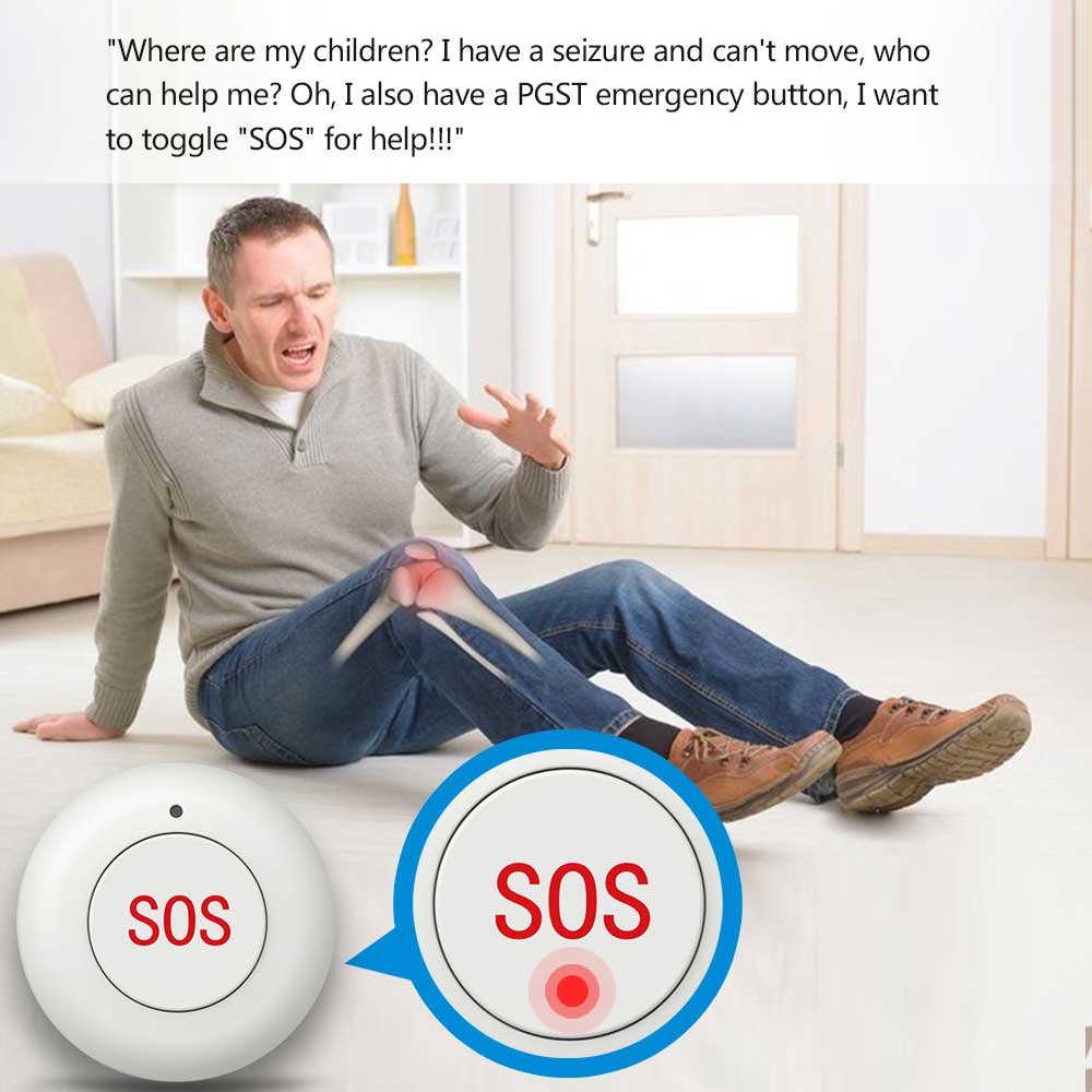 Bouton SOS sans fil, sonnette  - Home Security Upgrades avis et prix