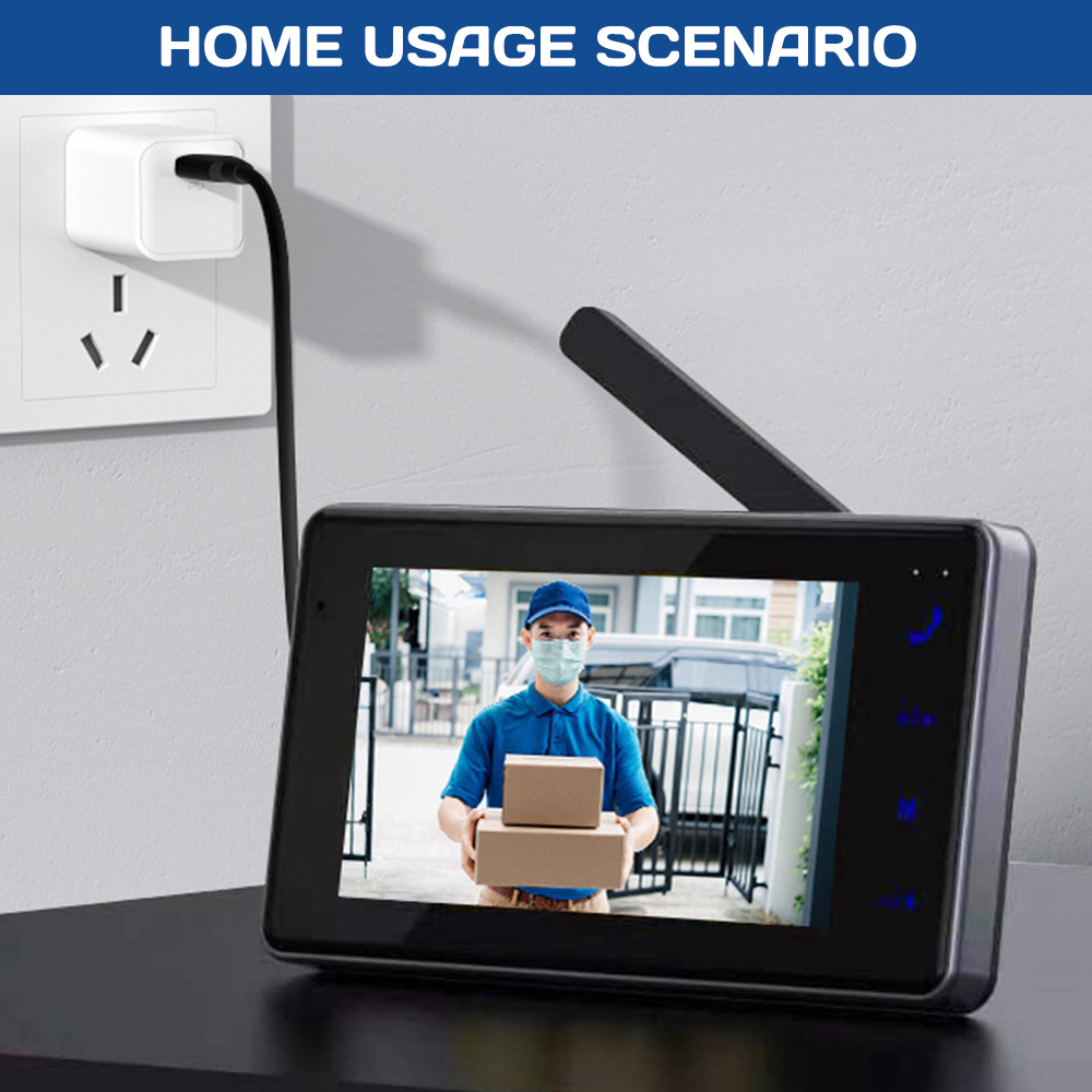 Sonnette visuelle sans fil ave - Home Security Doorbell Camera avis et prix