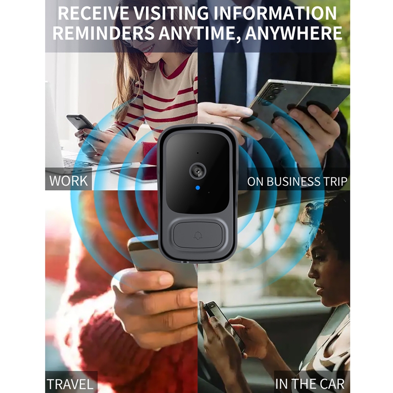 Sonnette vidéo intelligente sa - Home Security Doorbell Camera avis et prix
