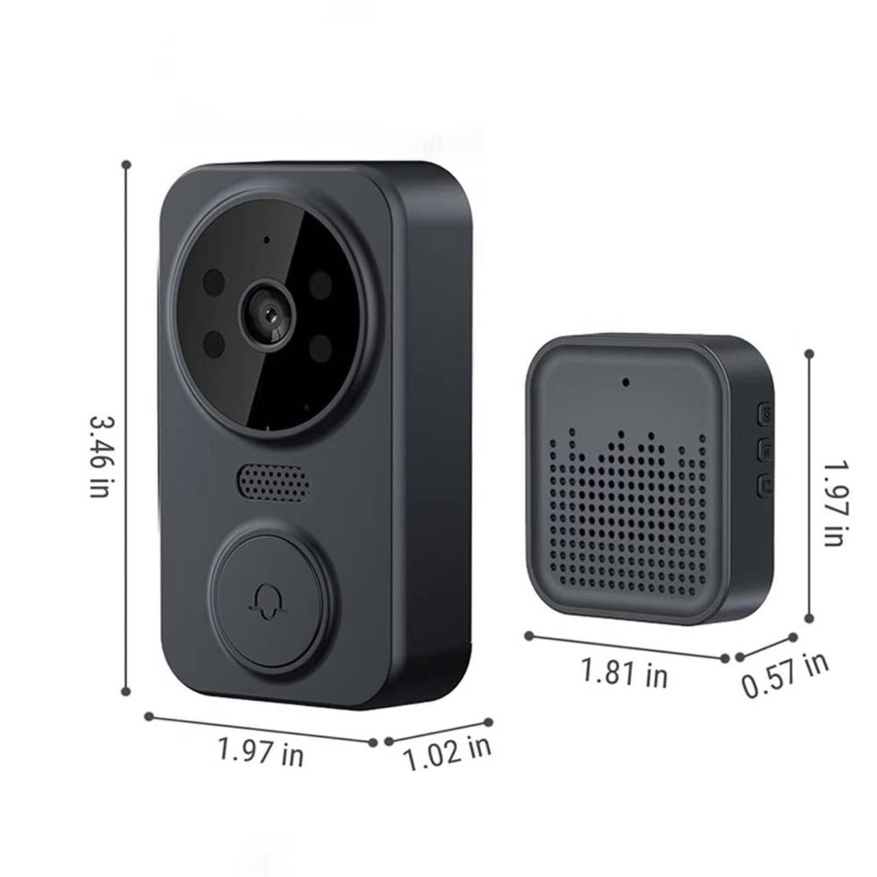 Sonnette de porte intelligente - Home Security Doorbell Camera avis et prix