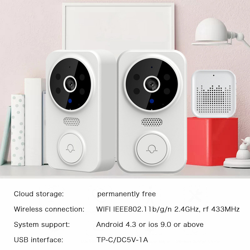 Sonnette de porte intelligente - Home Security Doorbell Camera avis et prix