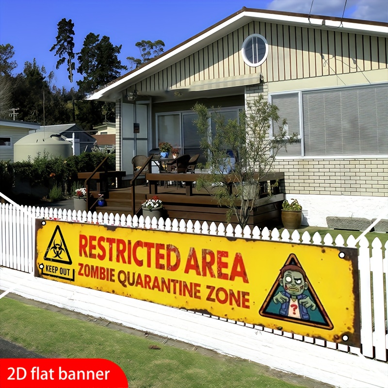Un seul banner plat 2D pour la - Home Security Fence avis et prix