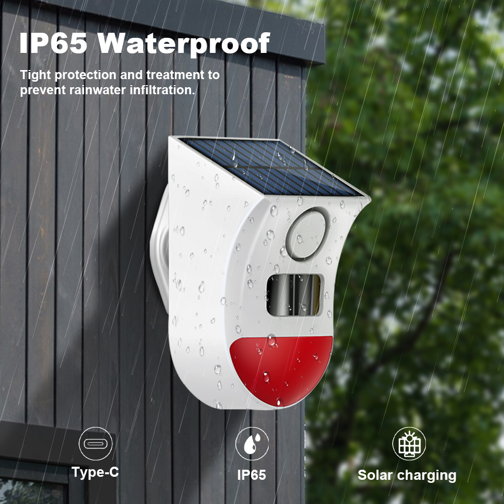 Sirène d'alarme solaire Tuya Z - Alarm Siren Outdoor avis et prix