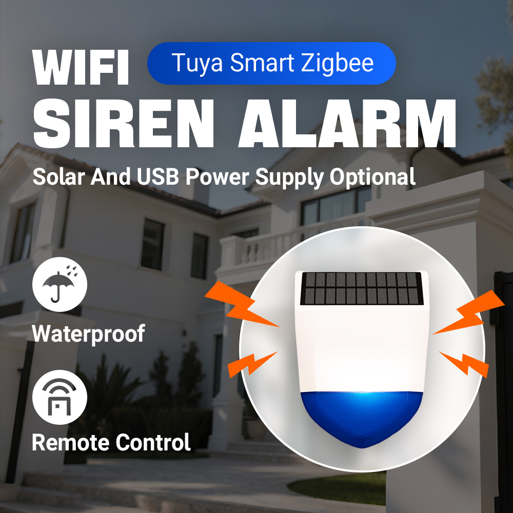 Tuya – sirène intelligente Zig - Alarm Siren Outdoor avis et prix