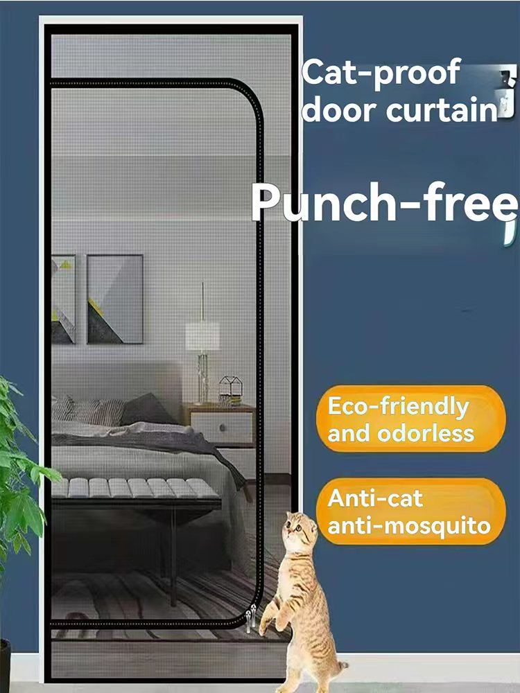 Moustiquaire de porte à fermet - Home Security Fence avis et prix