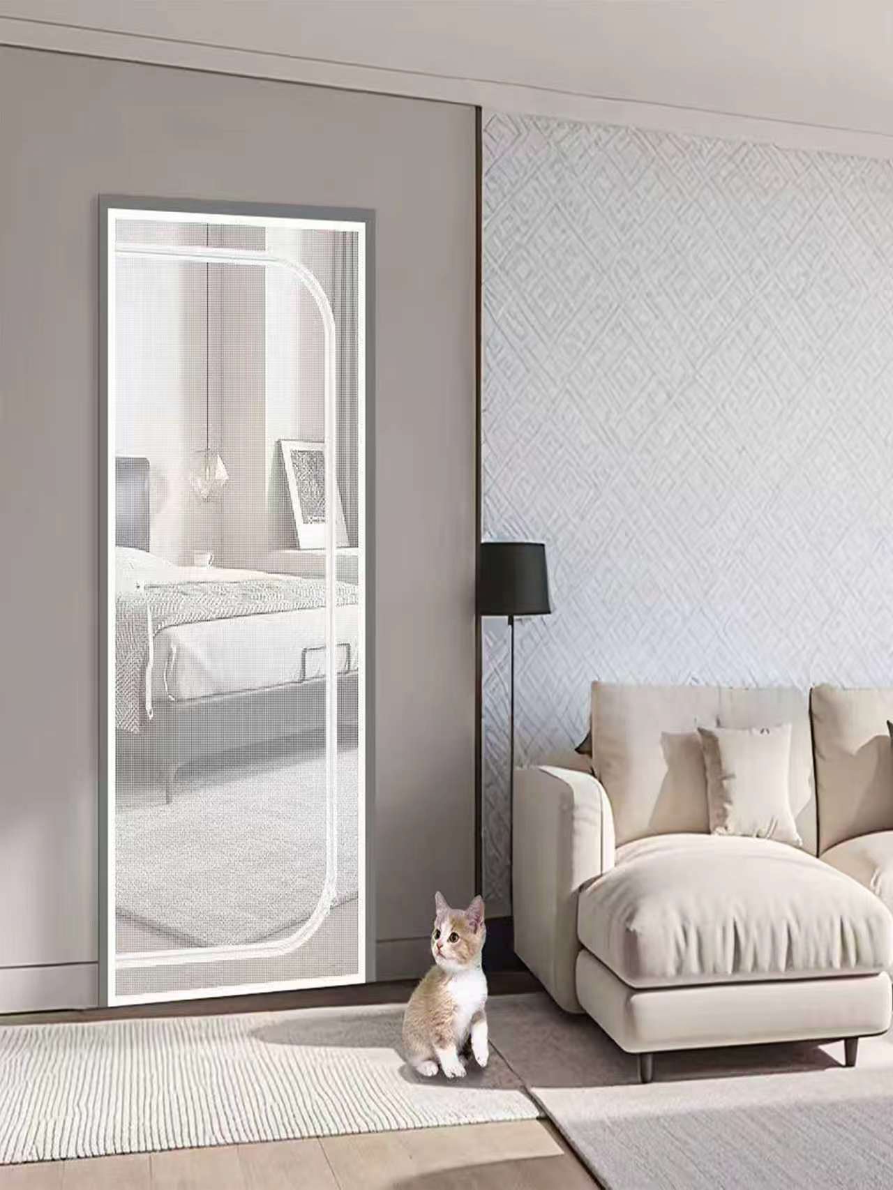 Moustiquaire de porte à fermet - Home Security Fence avis et prix