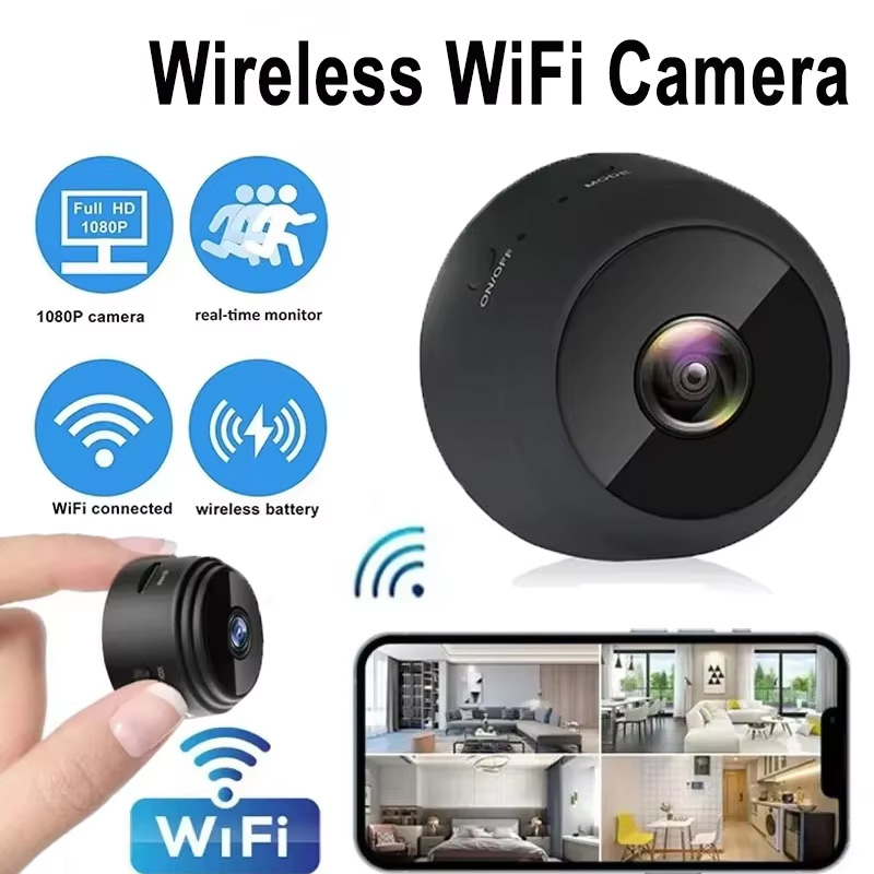 Nouveau A9 caméra Wifi 1080p H - Home Security Systems With Cameras avis et prix