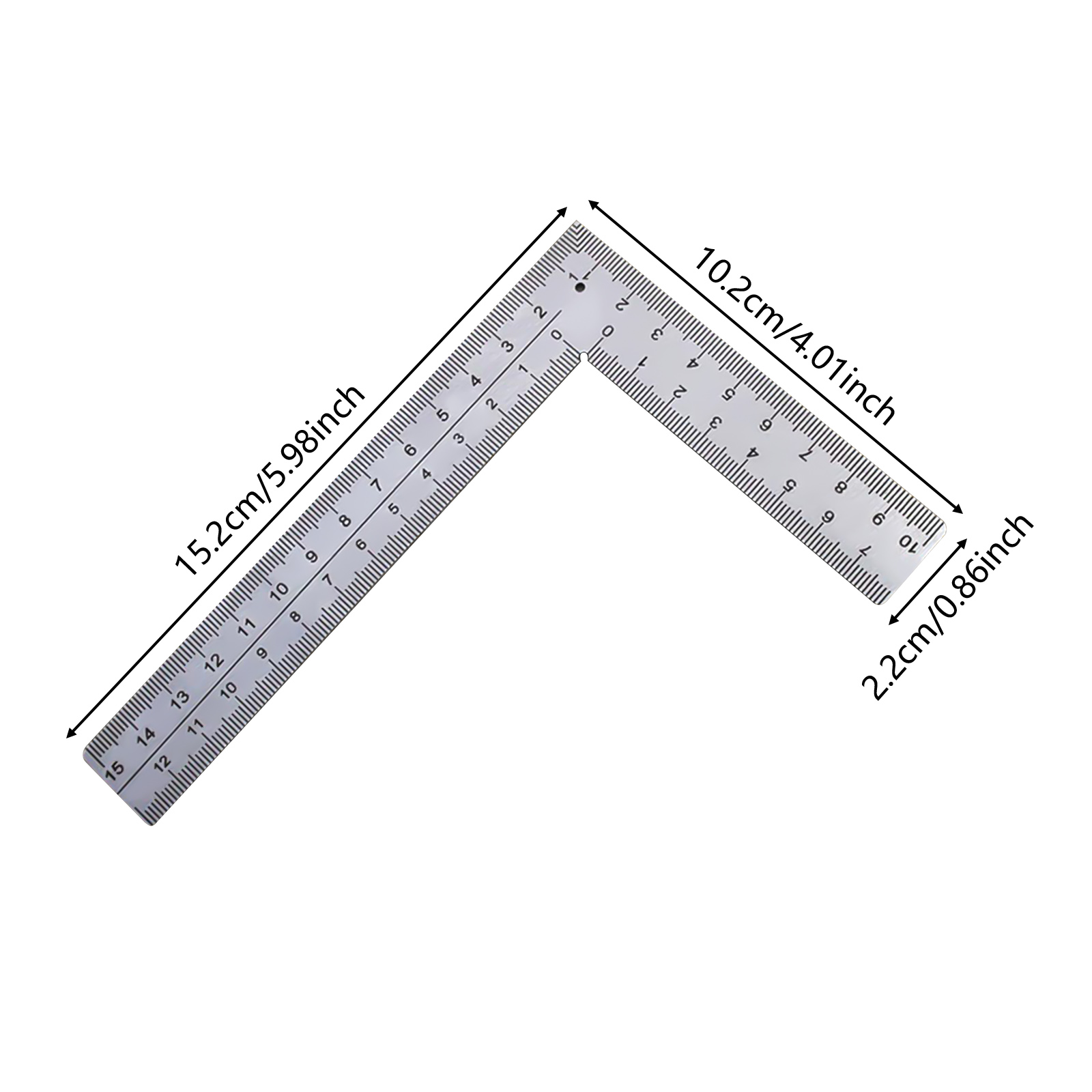 Règle d'angle en forme de L po - Home Security Measures avis et prix