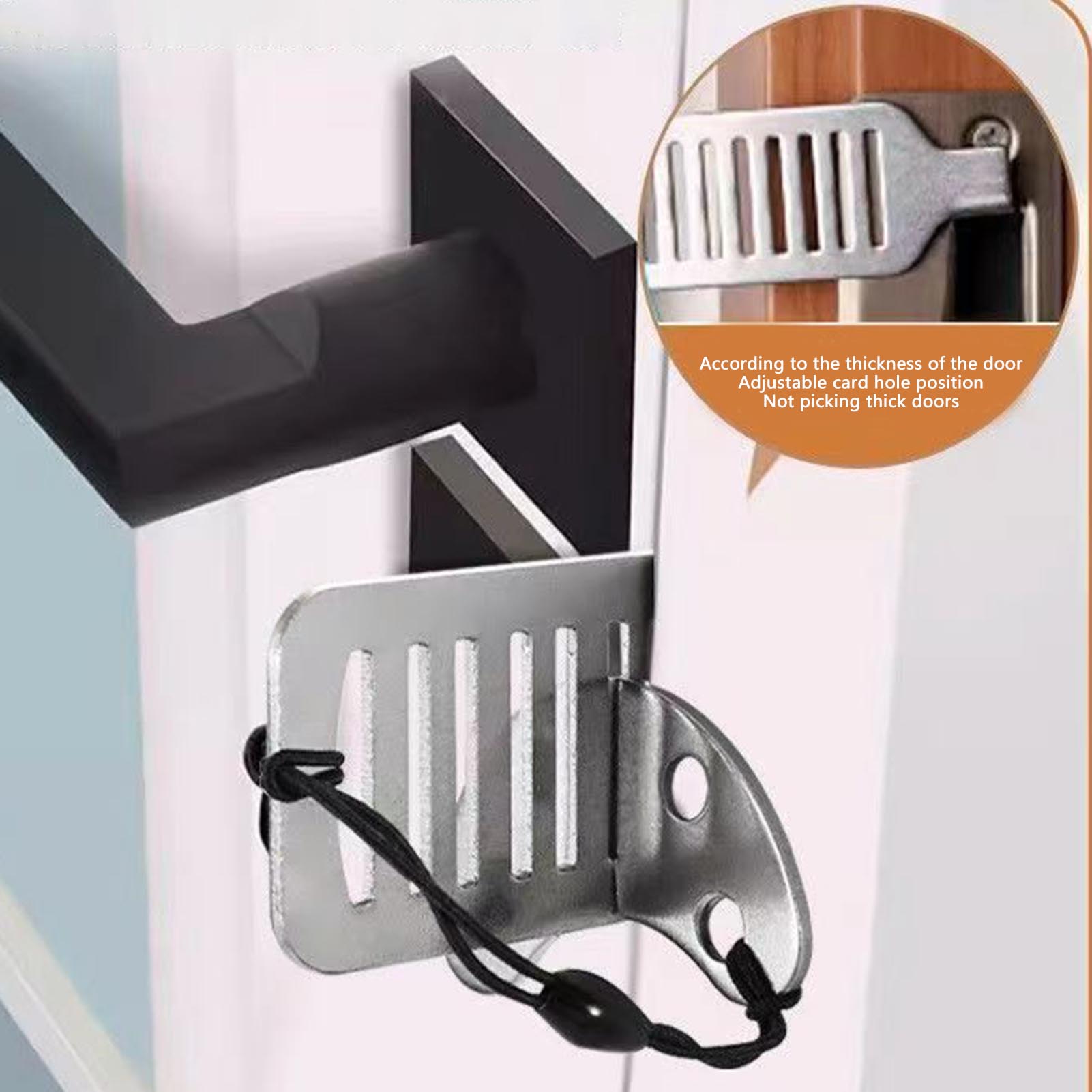 Verrou de sécurité pour porte, - Home Security Jammers avis et prix