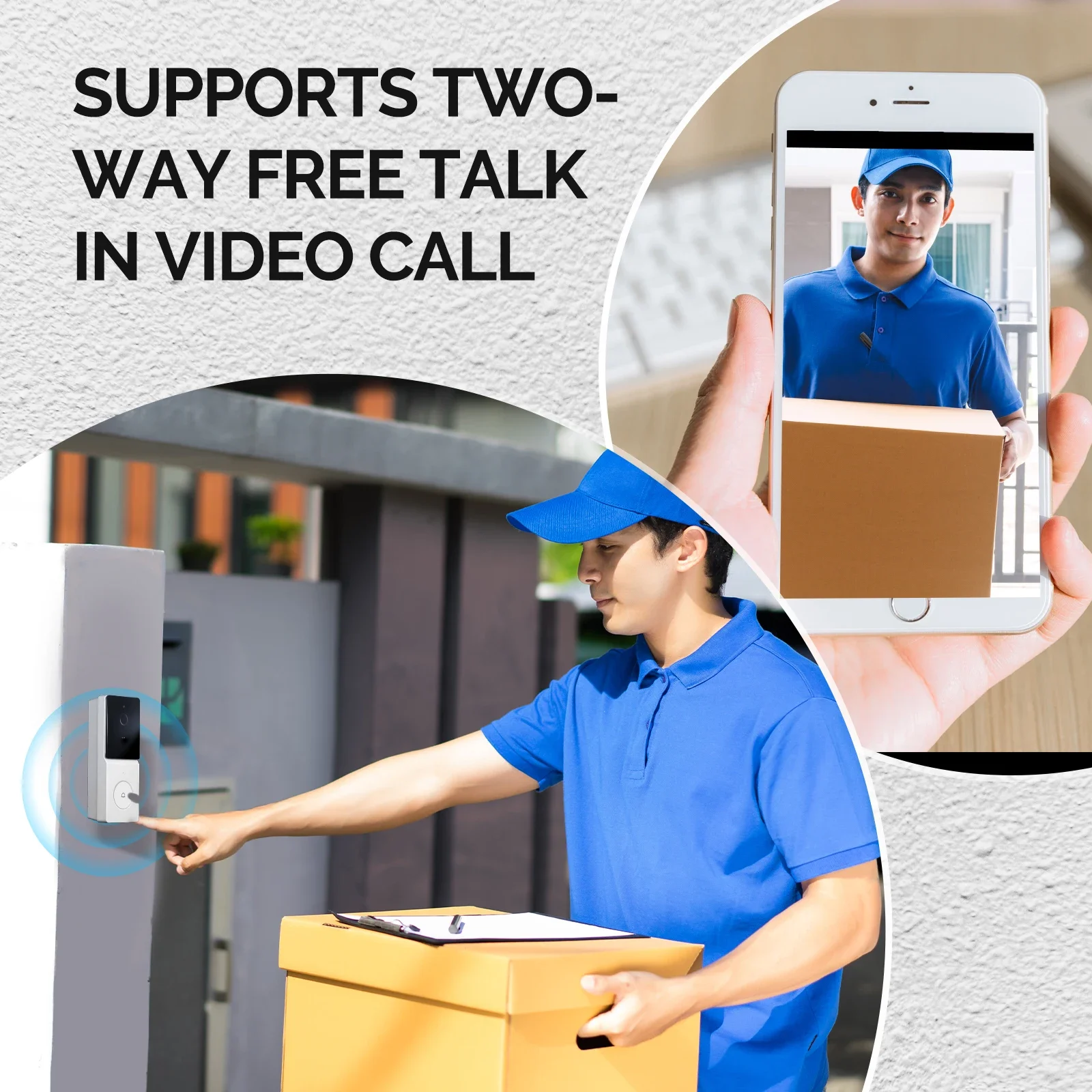 Sonnette vidéo intelligente Wi - Home Security Doorbell Camera avis et prix