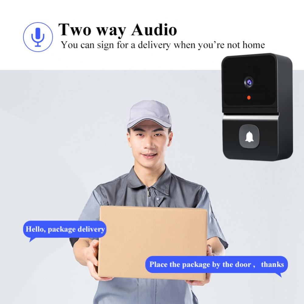 Sonnette sans fil Wi-Fi avec c - Home Security Doorbell Camera avis et prix