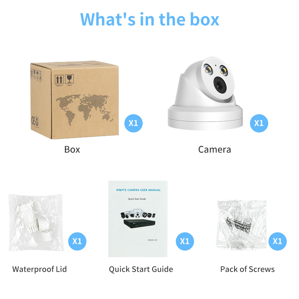 Système de caméra de sécurité  - Home Security System Hikvision avis et prix