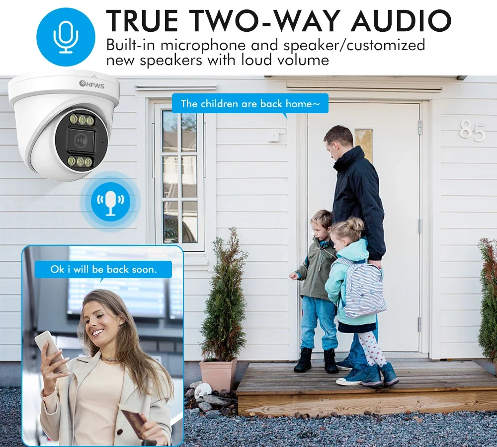 Caméra IP PoE OEM 8MP 4K 25FPS - Home Security Systems With Cameras avis et prix