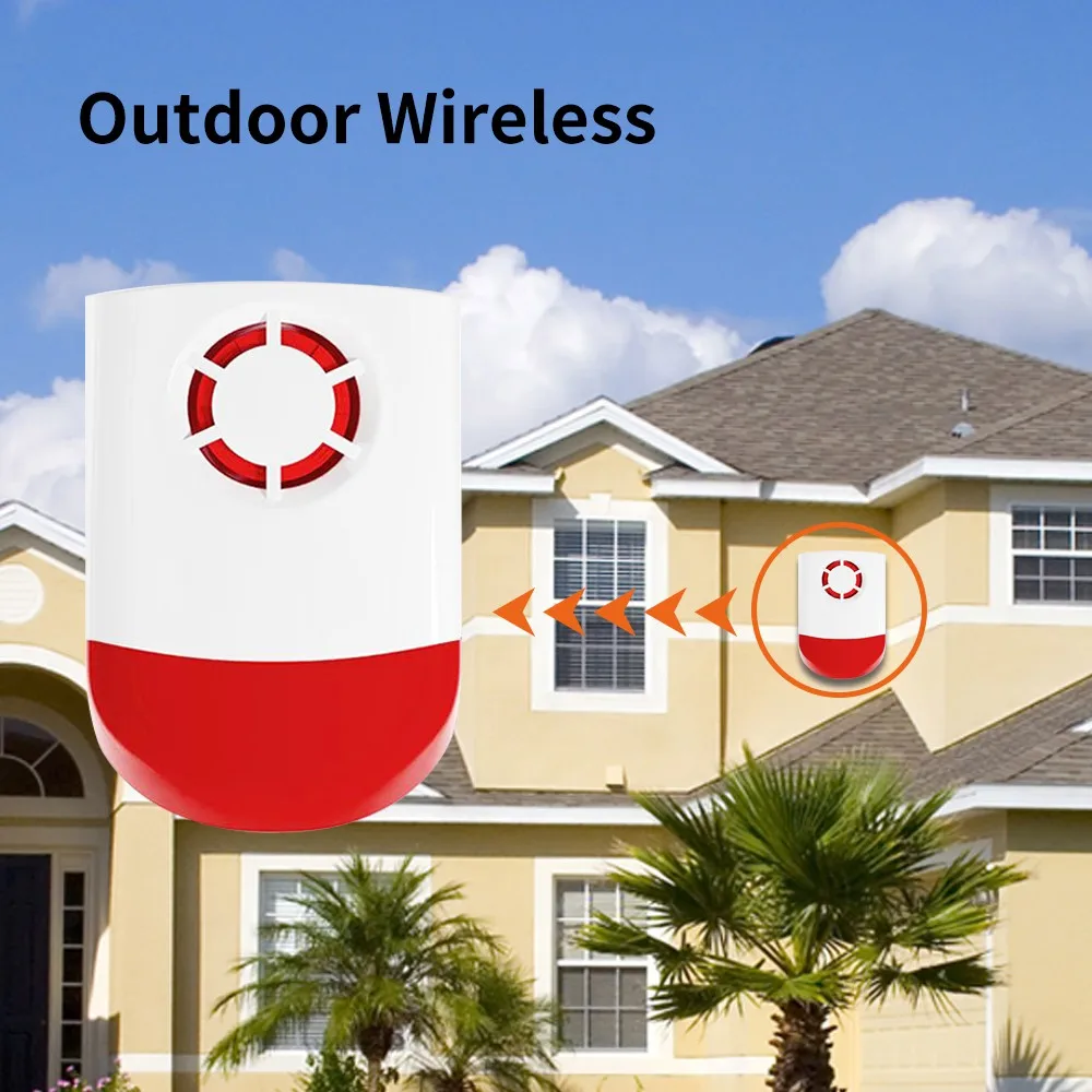 Tahlitech – sirène sans fil in - Alarm Siren Outdoor avis et prix