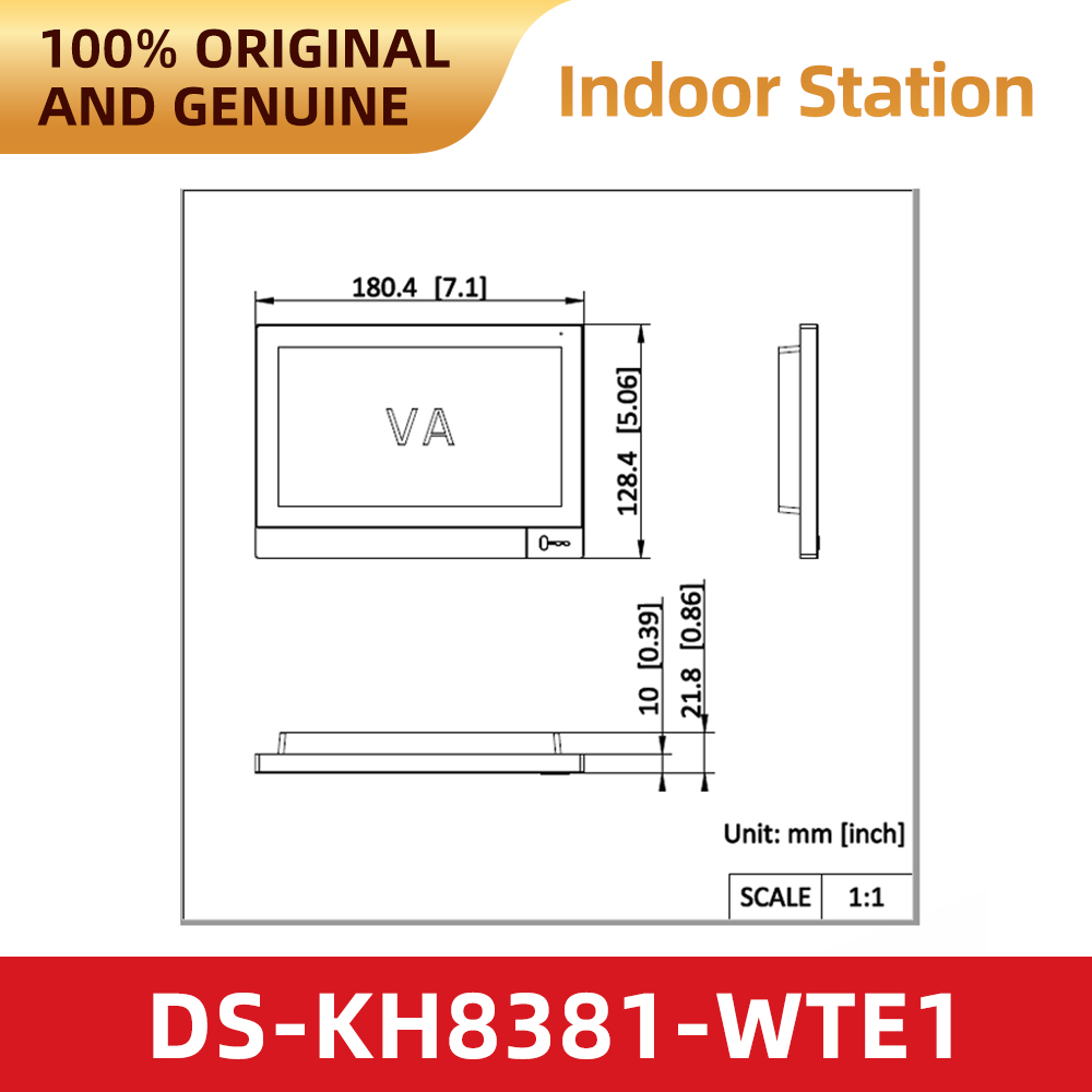Hikvision DS-KH8381-WTE1 Inter - Home Security System Hikvision avis et prix