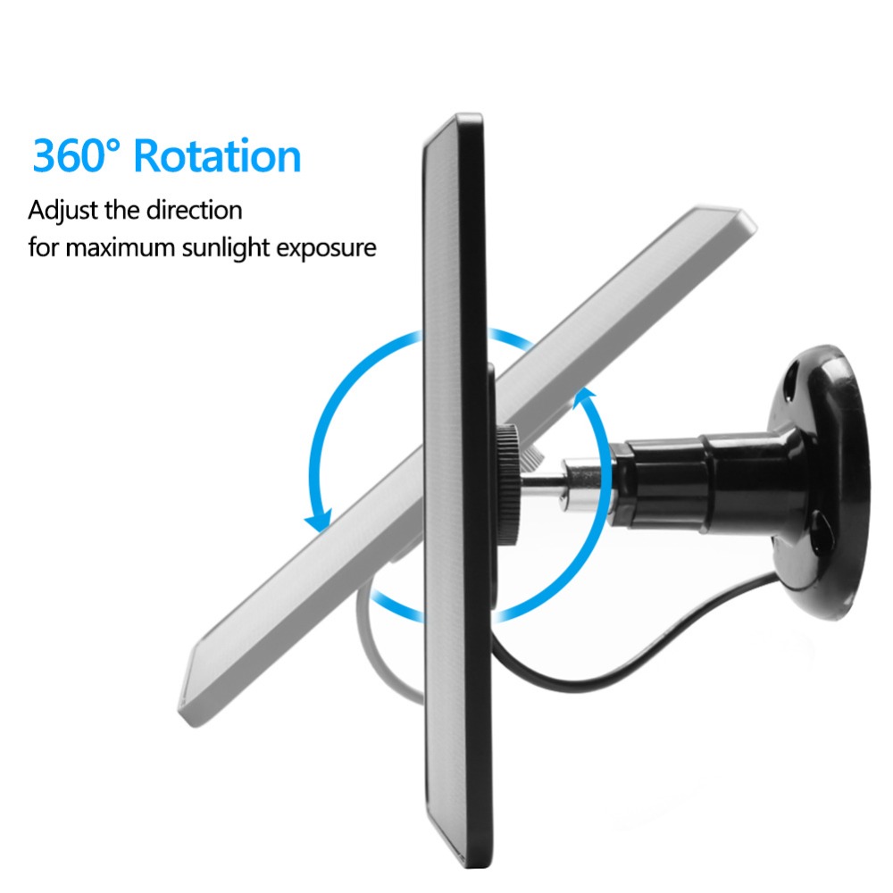 Chargeur solaire extérieur 4W  - Home Security Doorbell Camera avis et prix