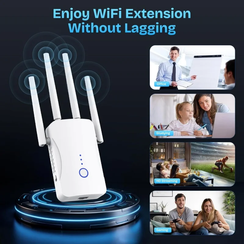 Répéteur WiFi double bande 120 - Home Security Network avis et prix