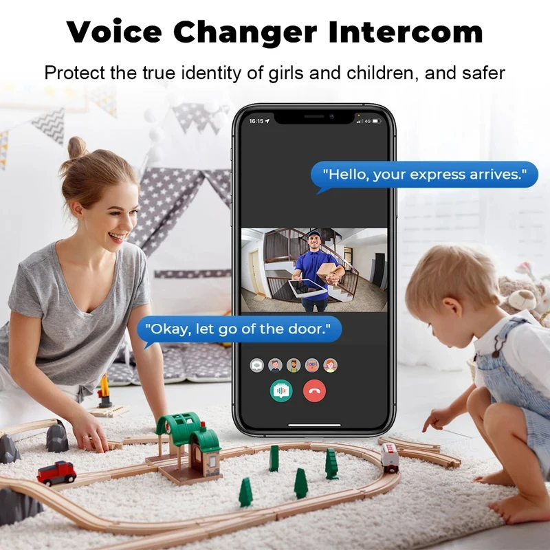 Sonnette vidéo WiFi pour maiso - Home Security Doorbell Camera avis et prix