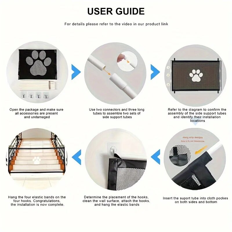 Filet d'isolation portable pou - Home Security Fence avis et prix