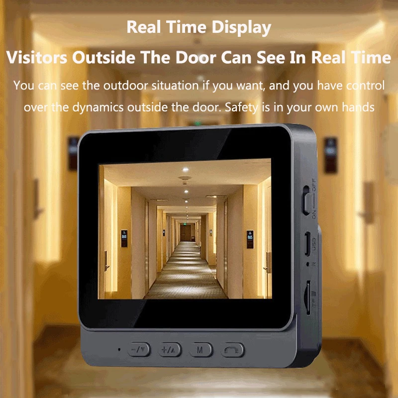 Interphone vidéo sans fil, son - Home Security Doorbell Camera avis et prix