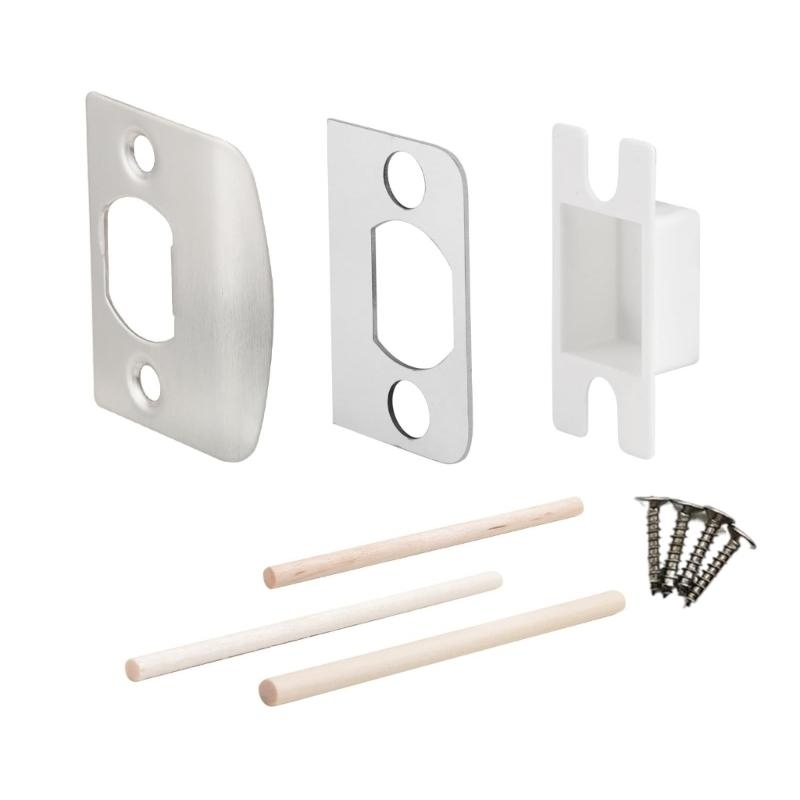 Ensemble plaques gâche porte,  - Home Security Upgrades avis et prix