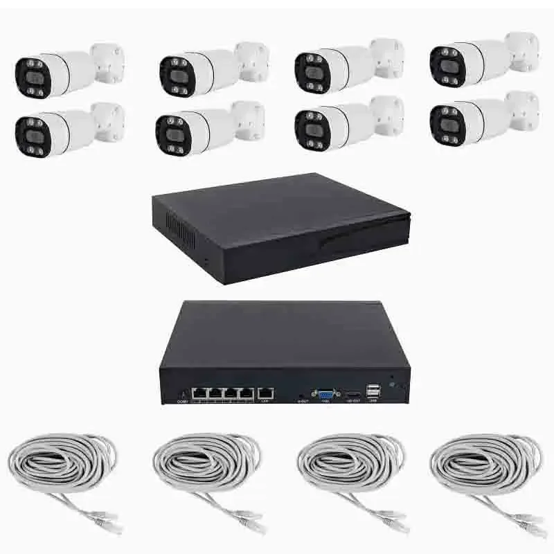 Kit NVR PoE 8 canaux 5MP H.265 - Nvr Kit 8 Channel avis et prix