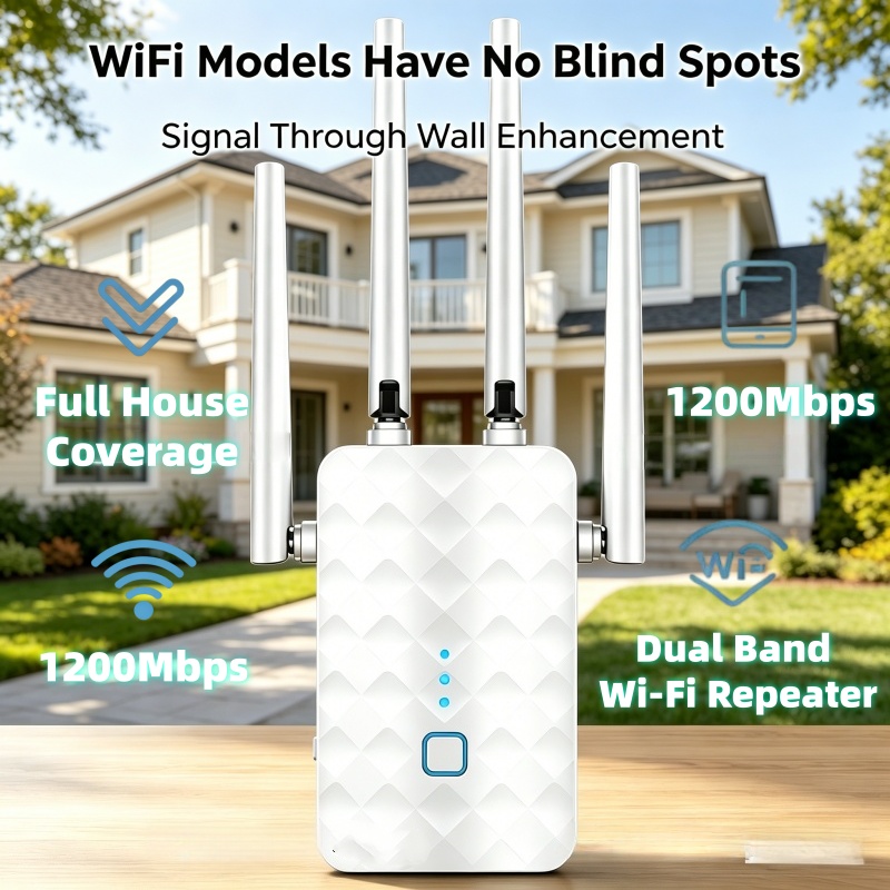 Répéteur WiFi 1200 Mbps sans f - Home Security Network avis et prix