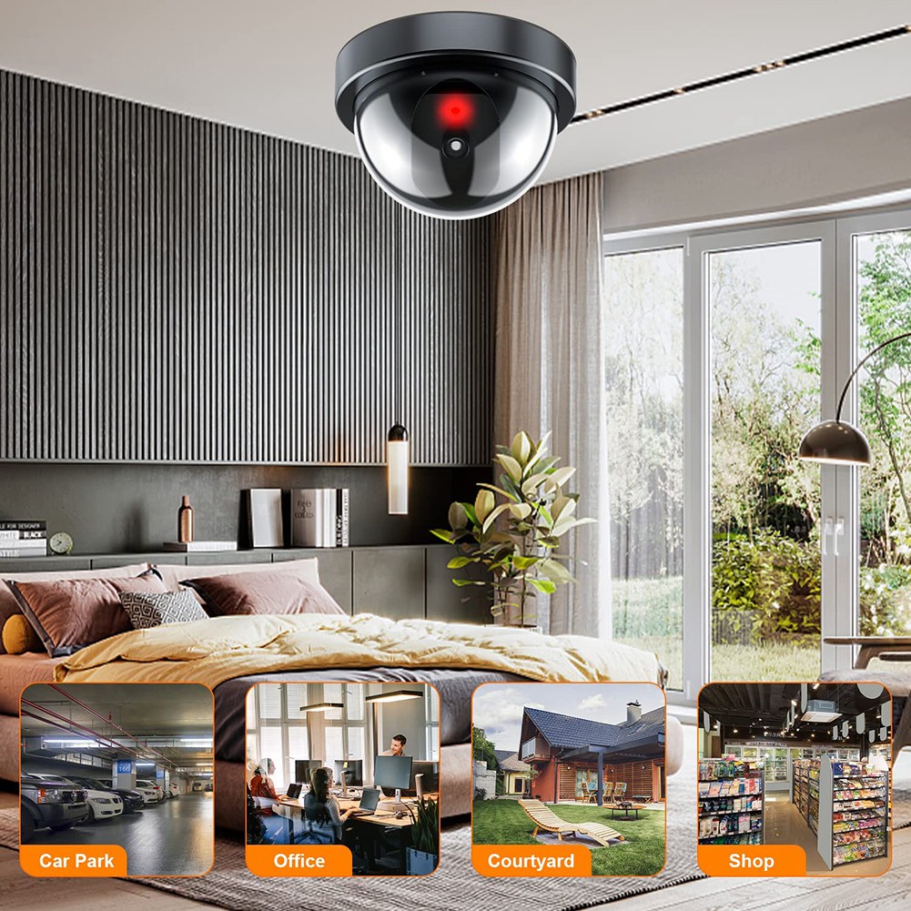 Caméra de sécurité factice A55 - Home Security Systems With Cameras avis et prix