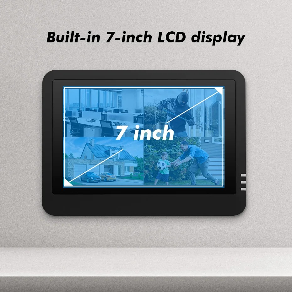 FUERS 7 pouces NVR écran 8CH s - Nvr Kit 8 Channel avis et prix