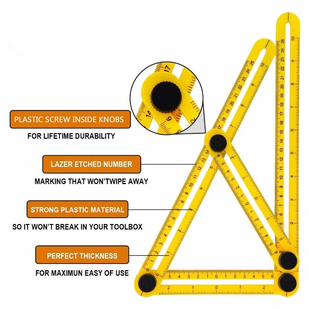 Règle multi-angle pliable, rap - Home Security Measures avis et prix