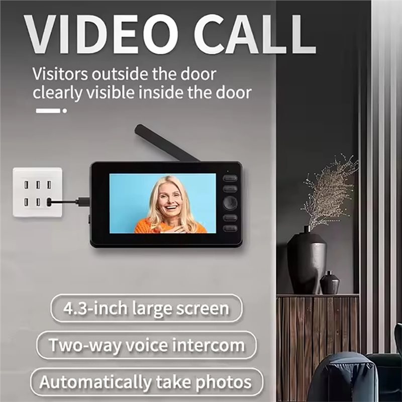 T81C! Sonnette vidéo sans fil  - Home Security Doorbell Camera avis et prix