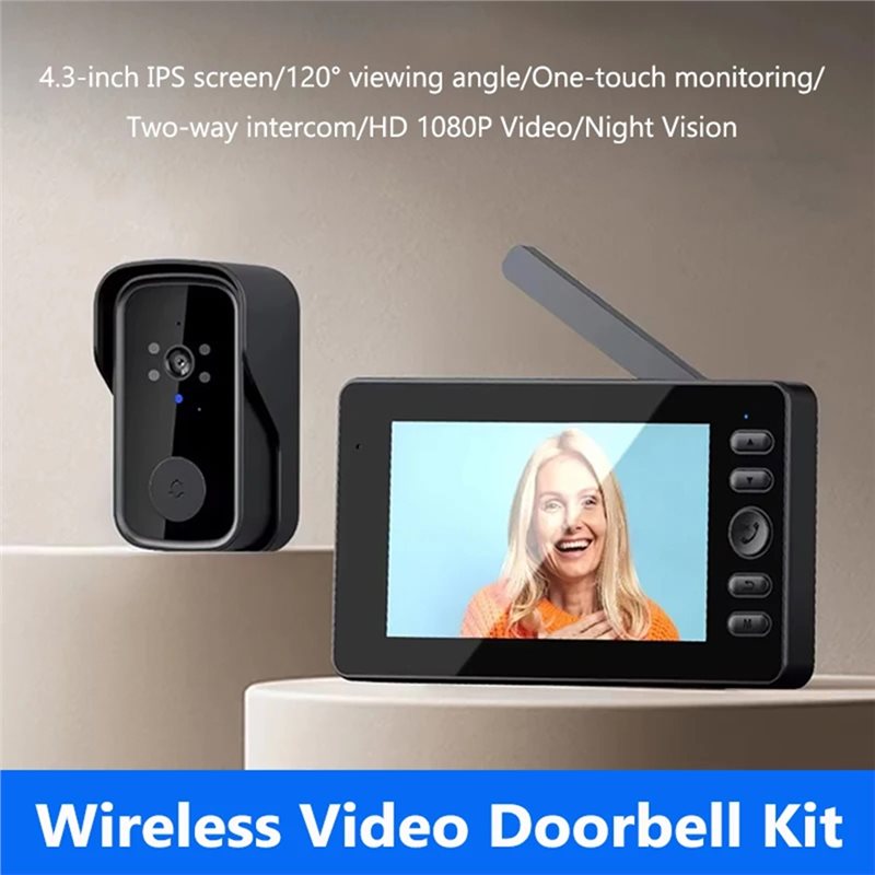 T81C! Sonnette vidéo sans fil  - Home Security Doorbell Camera avis et prix