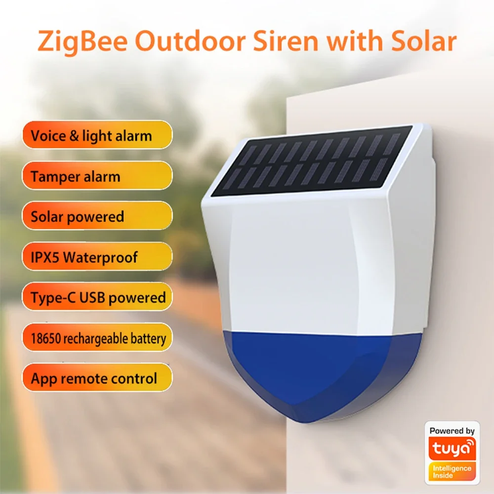 Tuya – sirène d'alarme intelli - Alarm Siren Outdoor avis et prix