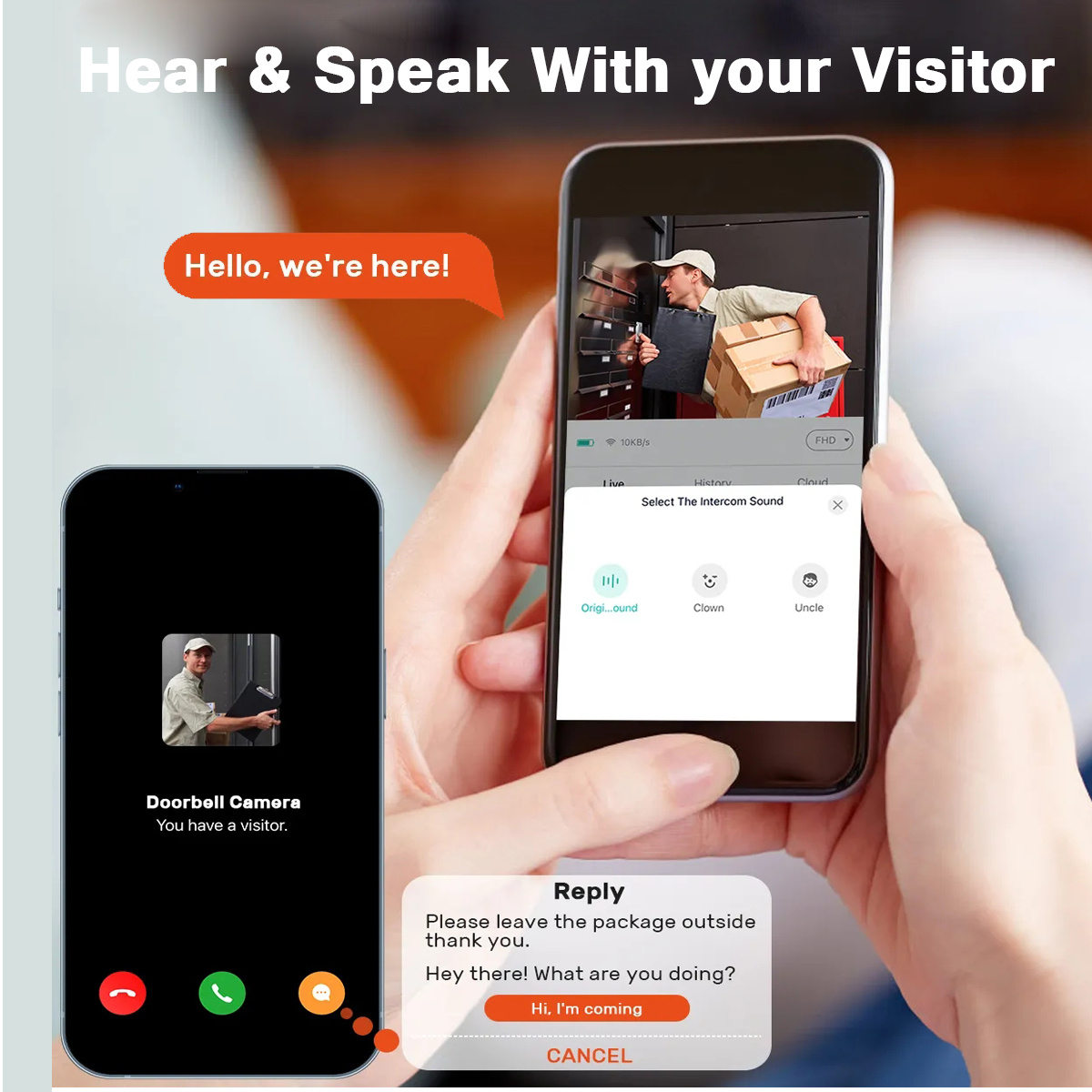 Sonnette vidéo intelligente sa - Home Security Doorbell Camera avis et prix
