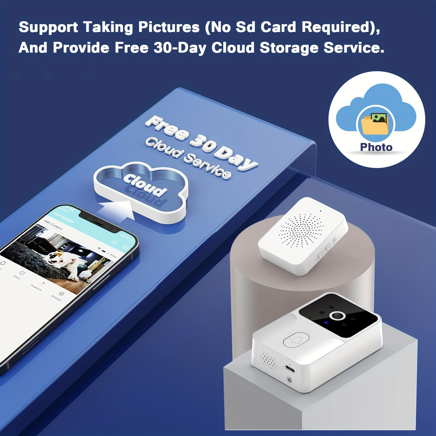 Sonnette vidéo intelligente sa - Home Security Doorbell Camera avis et prix