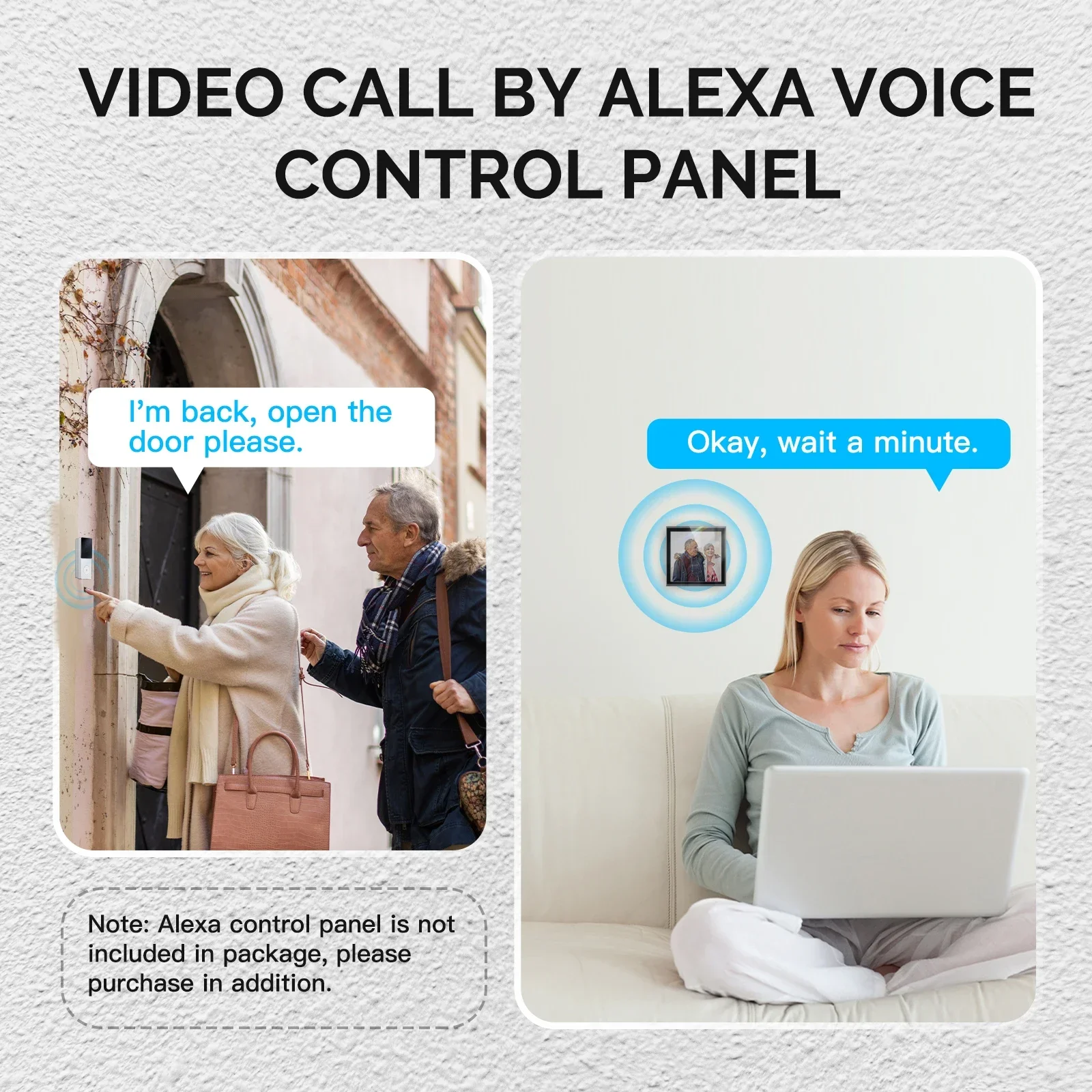 MOES-Sonnette vidéo WiFi intel - Home Security Doorbell Camera avis et prix
